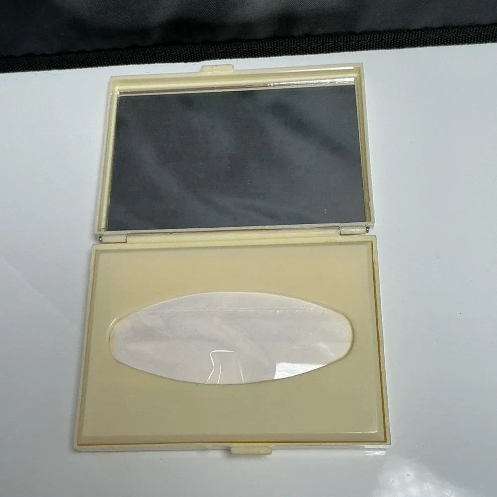 Vintage Tissue Case Box With Make-up‎ Mirror 4.5